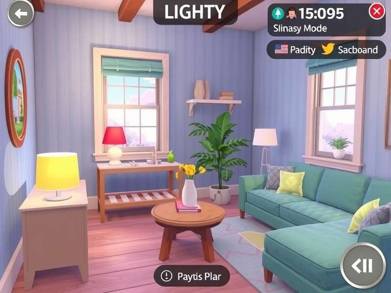 Dreamy Cottage Styling mobile interface